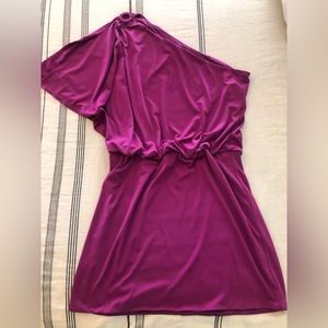 WHBM One-Shoulder Cocktail Dress